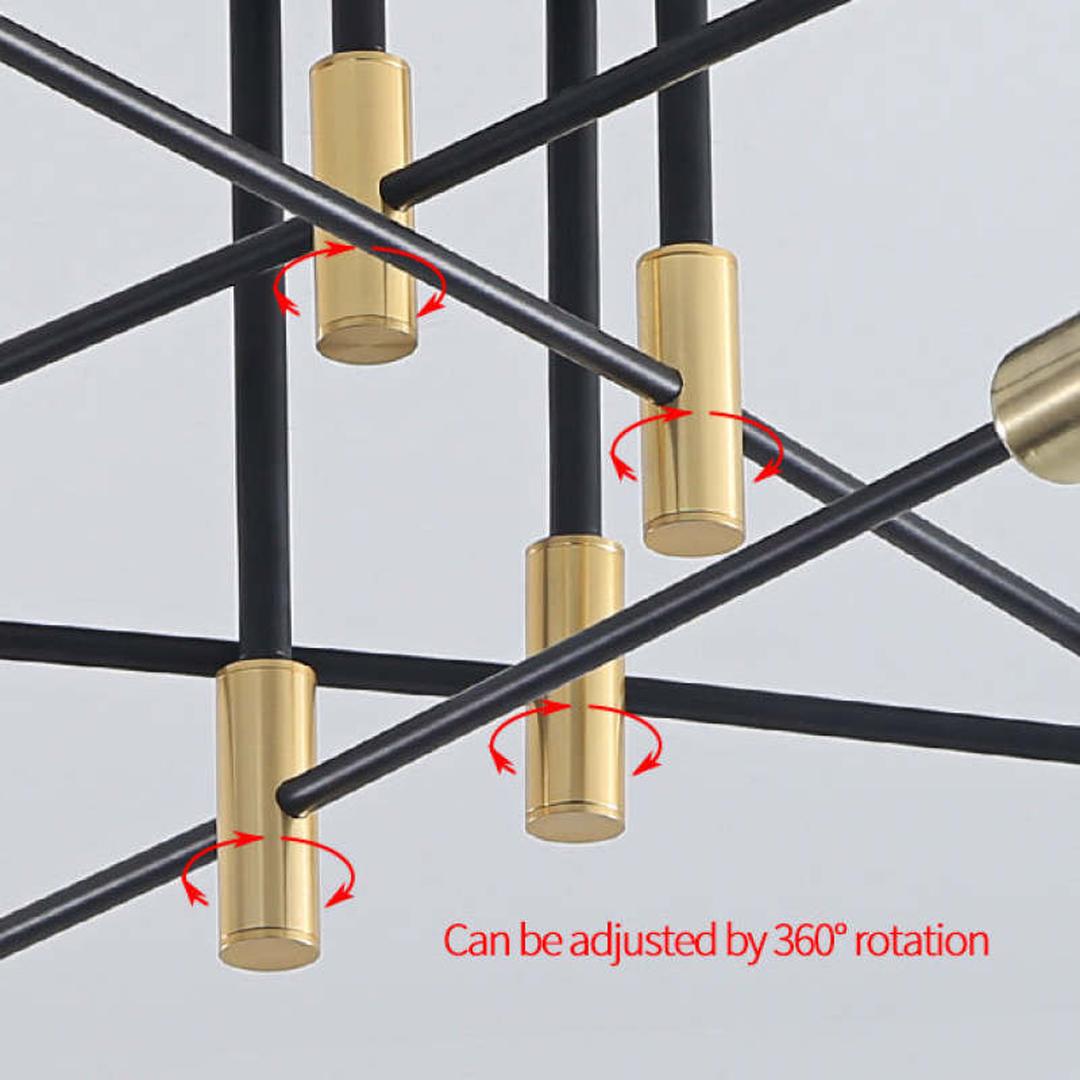 Nowoczesna Sufitowa Lampa Ze Szklaną Kulą