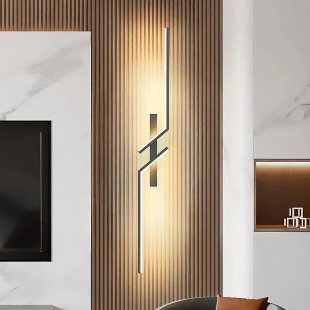 Nowoczesna Geometryczna Lampa Ścienna LED