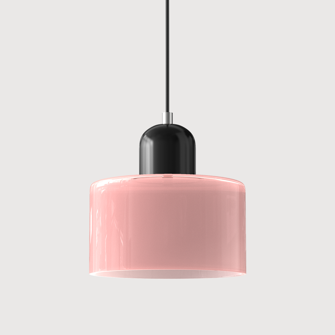 Szklana Lampa Wisząca Bauhaus