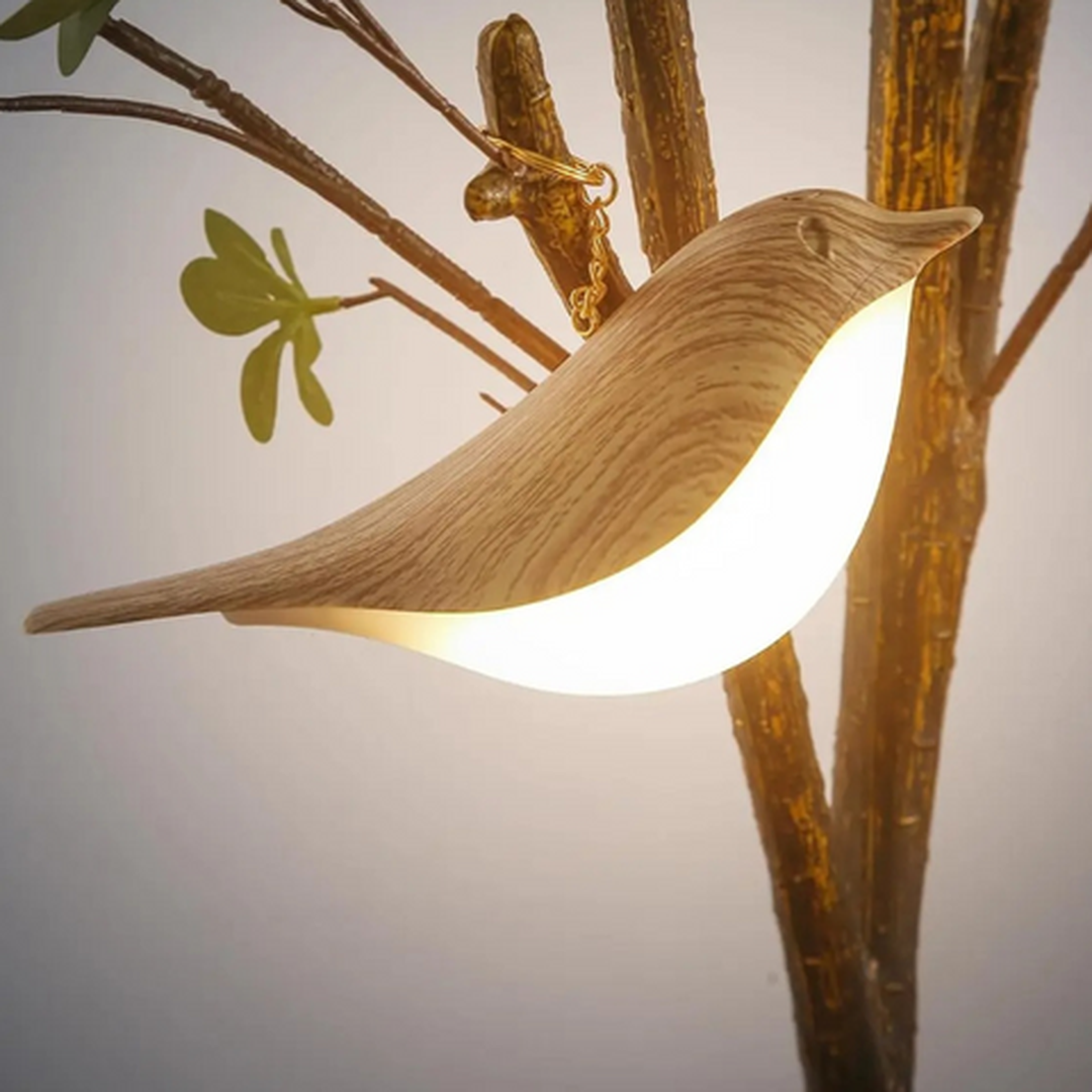 Lampa LED Z Dyfuzorem Aromaterapeutycznym Z Motywem Ptaka