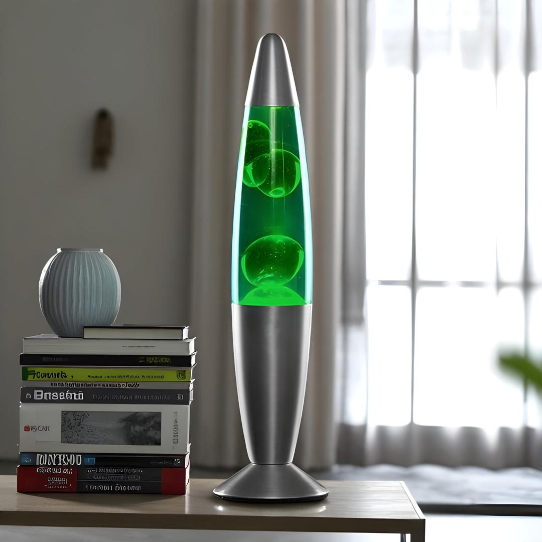 Retro Lampa LED Lava Z Zmieniającymi Się Kolorami
