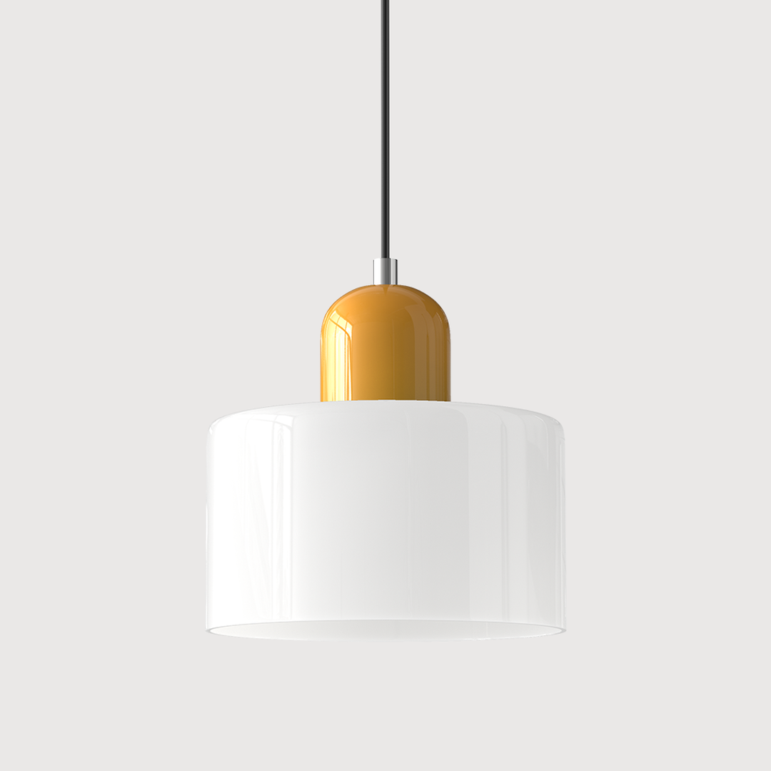Szklana Lampa Wisząca Bauhaus
