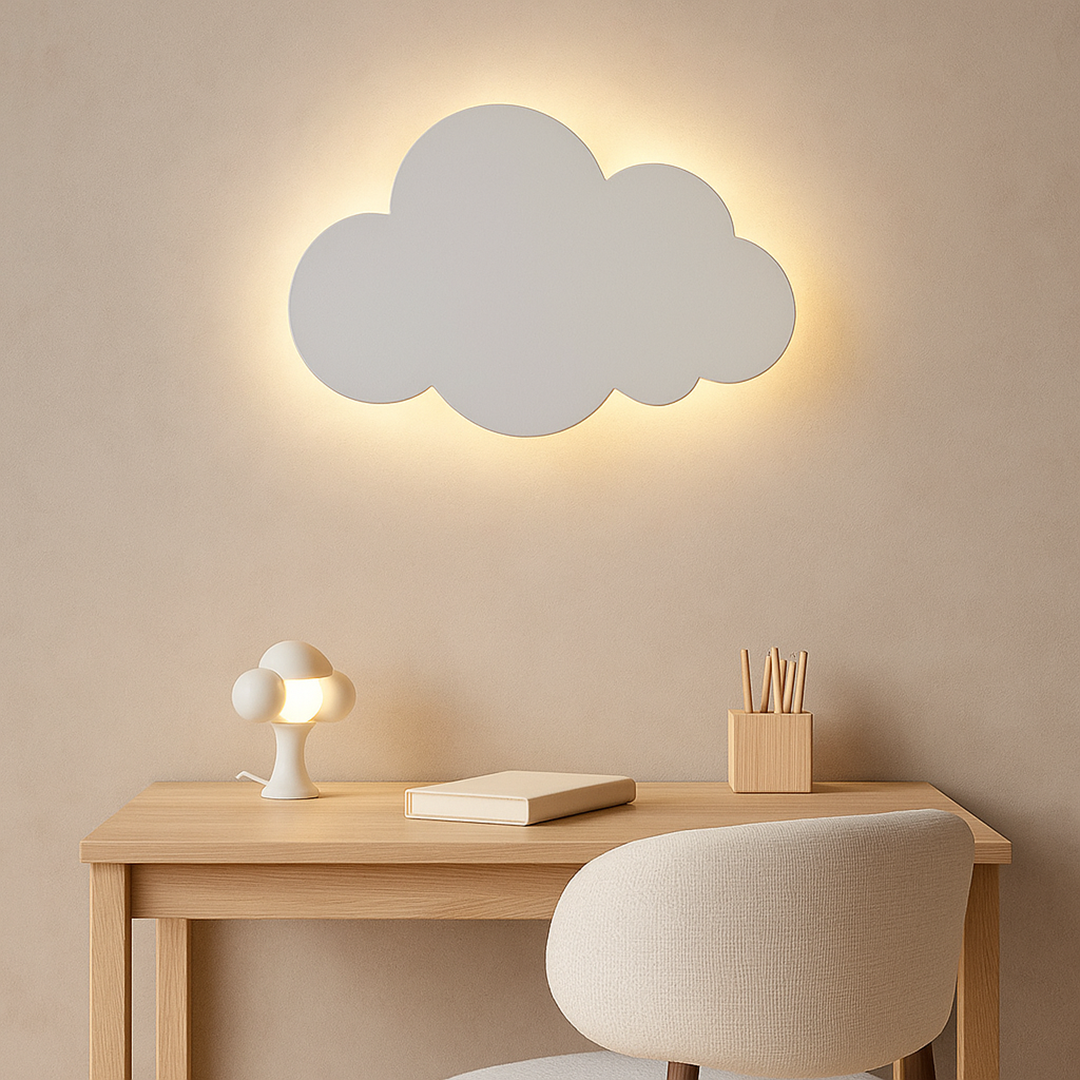 Nowoczesna Ścienna Lampa LED W Kształcie Chmury