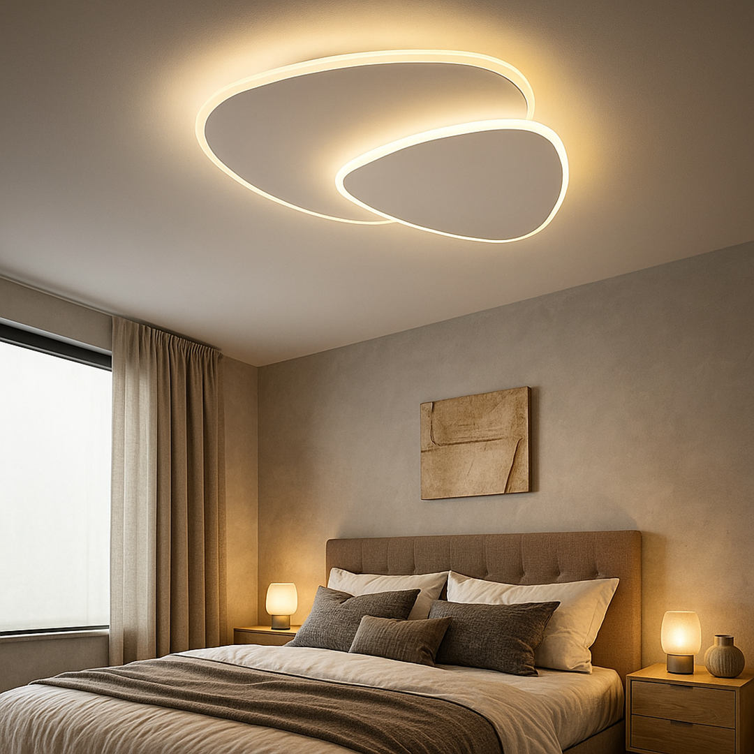 Nowoczesna Ściemnialna Lampa Sufitowa LED