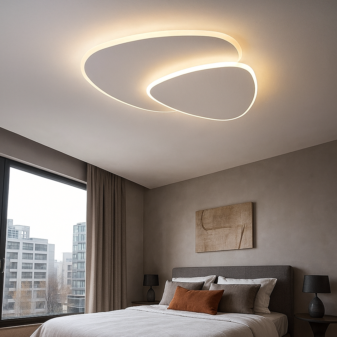 Nowoczesna Ściemnialna Lampa Sufitowa LED