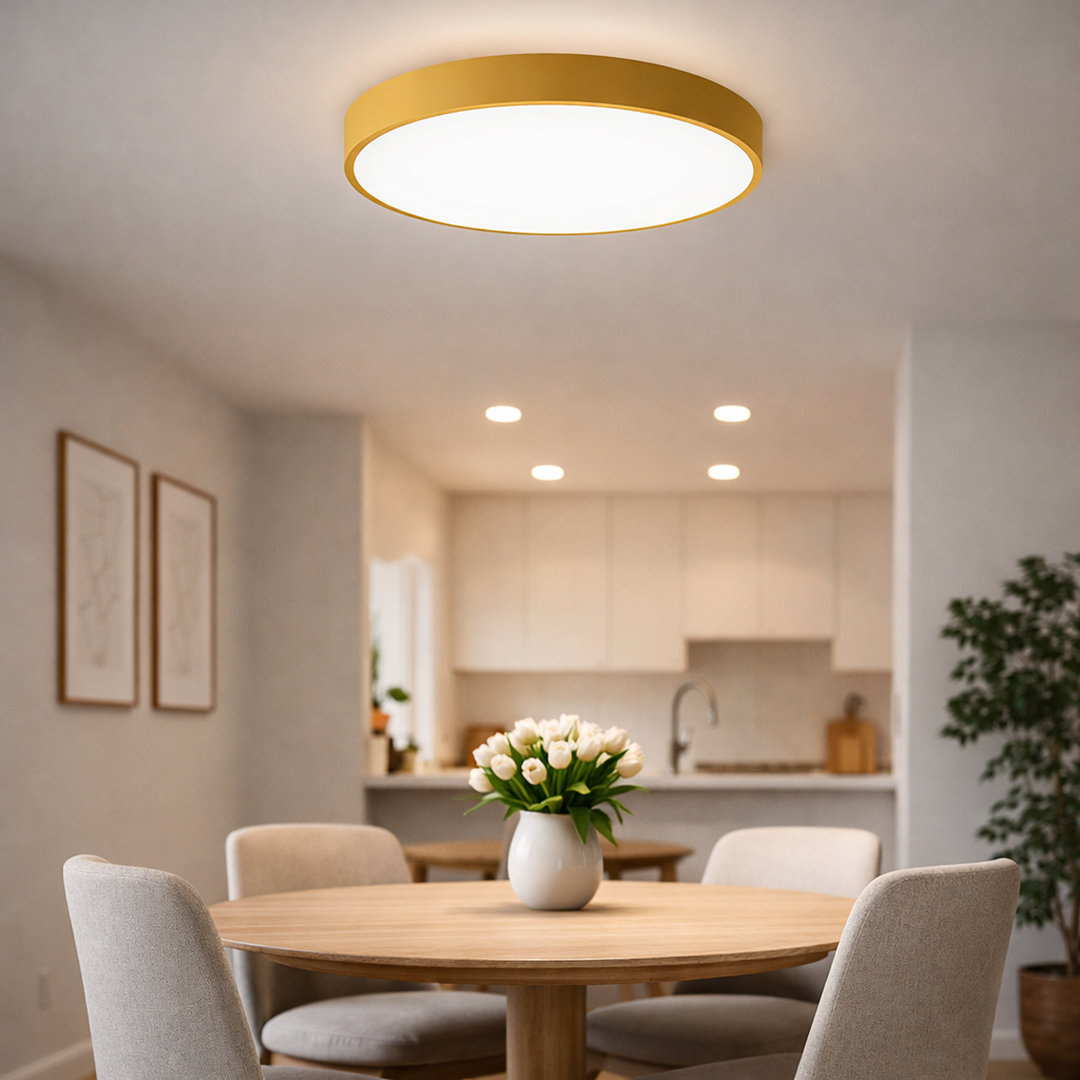 Nowoczesna Okrągła Lampa Sufitowa LED – Eleganckie Oświetlenie Wnętrz