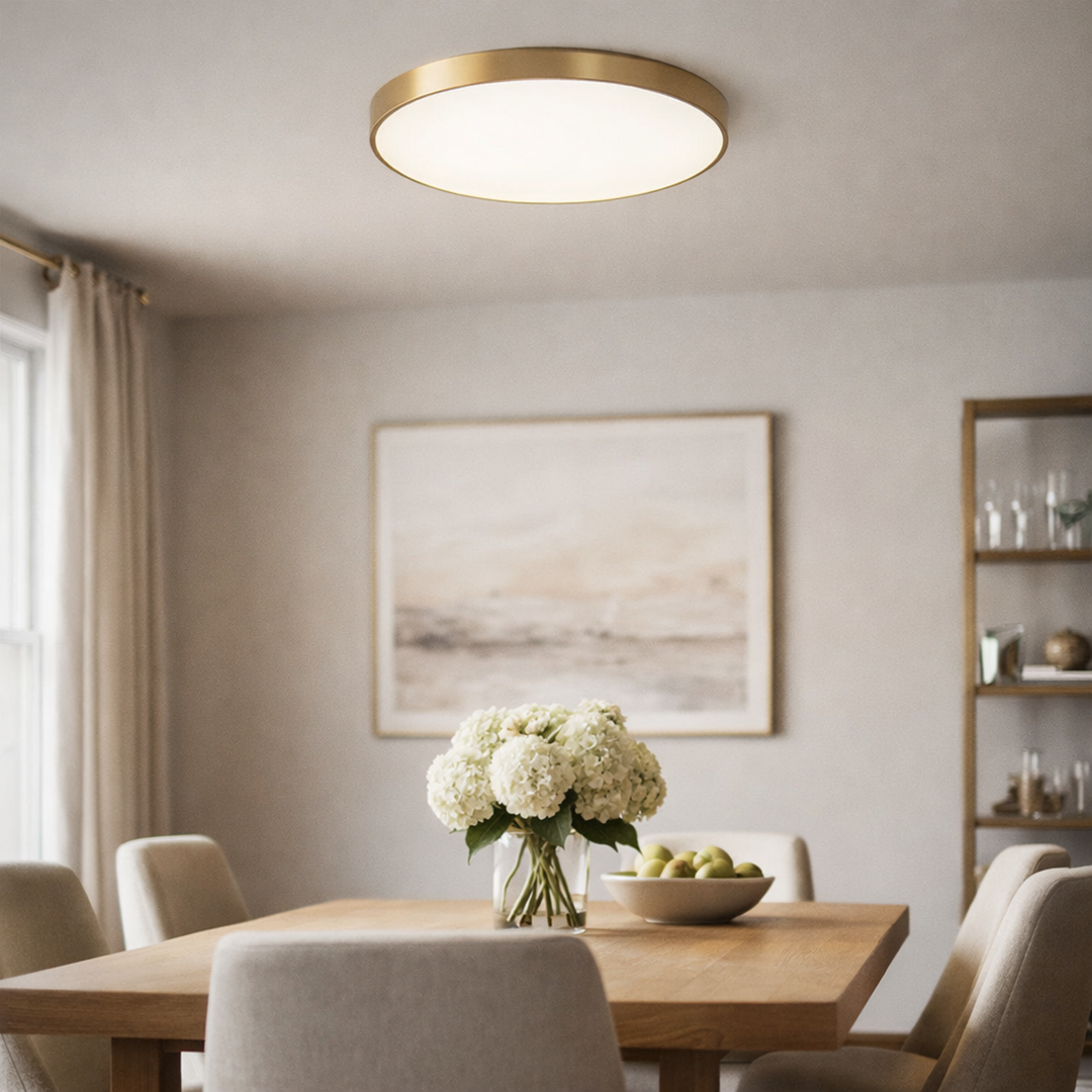 Nowoczesna Okrągła Lampa Sufitowa LED – Eleganckie Oświetlenie Wnętrz