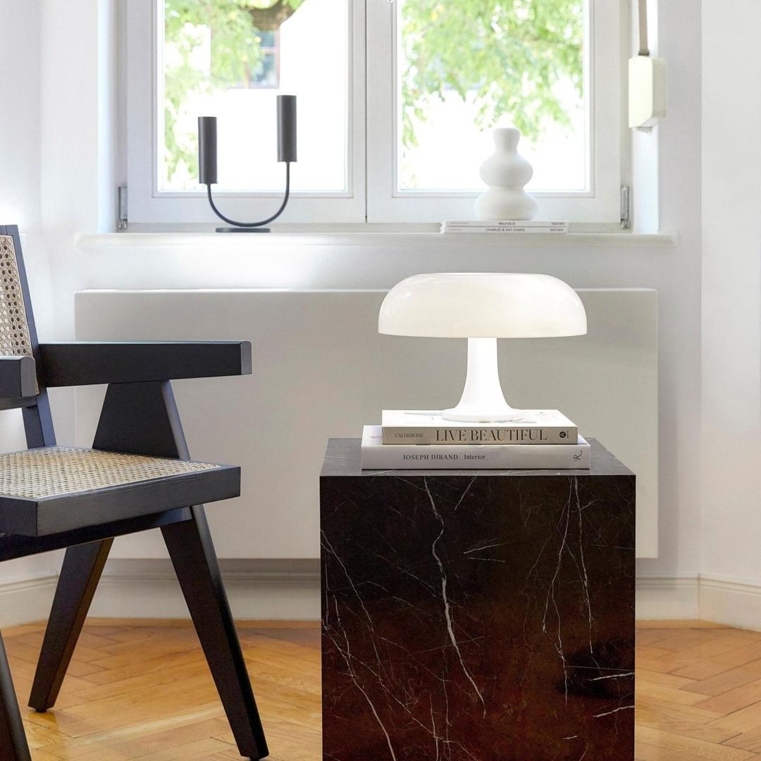 Retro Akrylowa Lampa Stołowa Grzyb