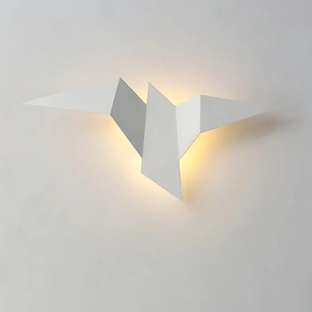 Lampa Ścienna LED W Kształcie Ptaka Origami