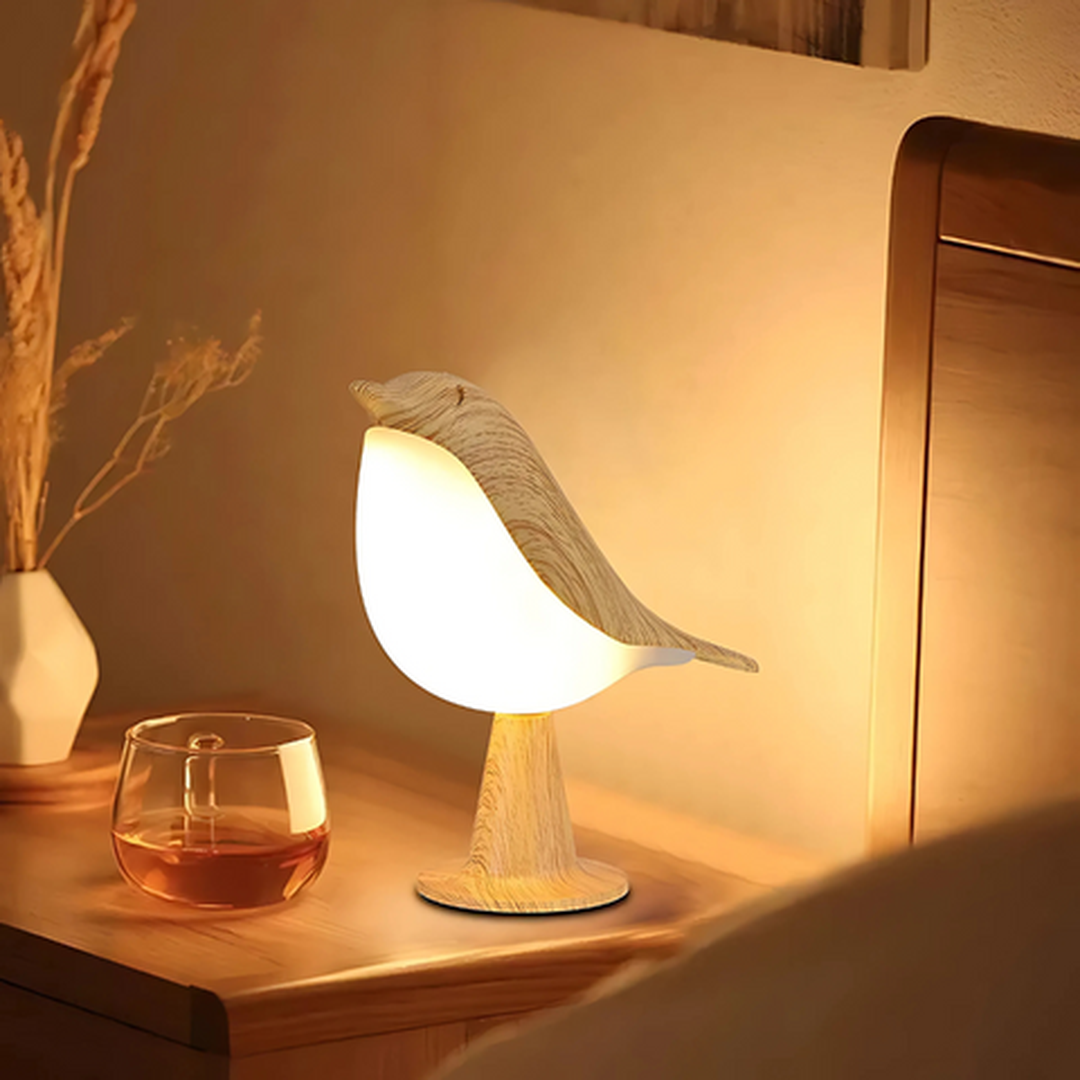 Lampa LED Z Dyfuzorem Aromaterapeutycznym Z Motywem Ptaka