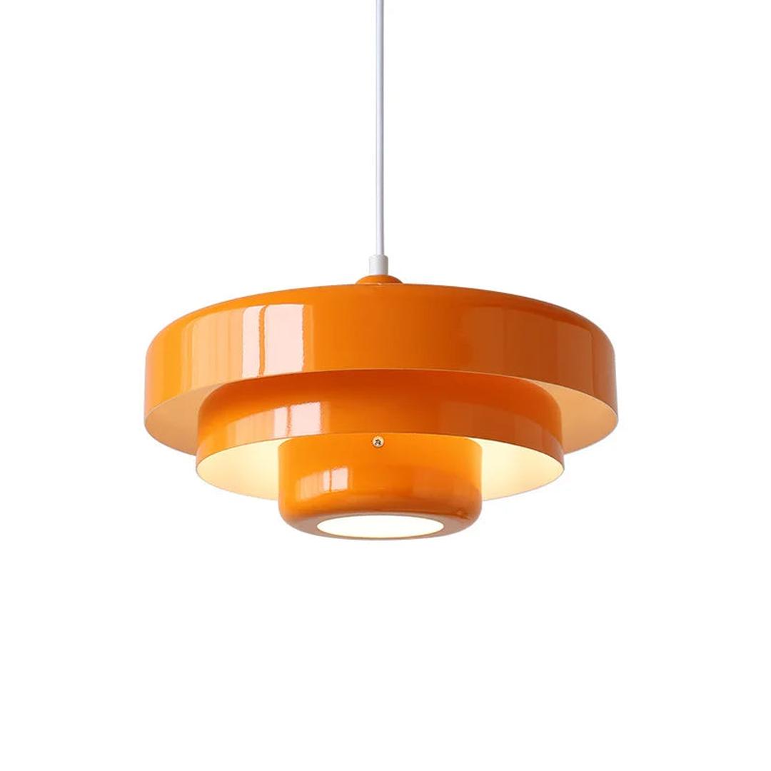 Włoska Metalowa Lampa Wisząca