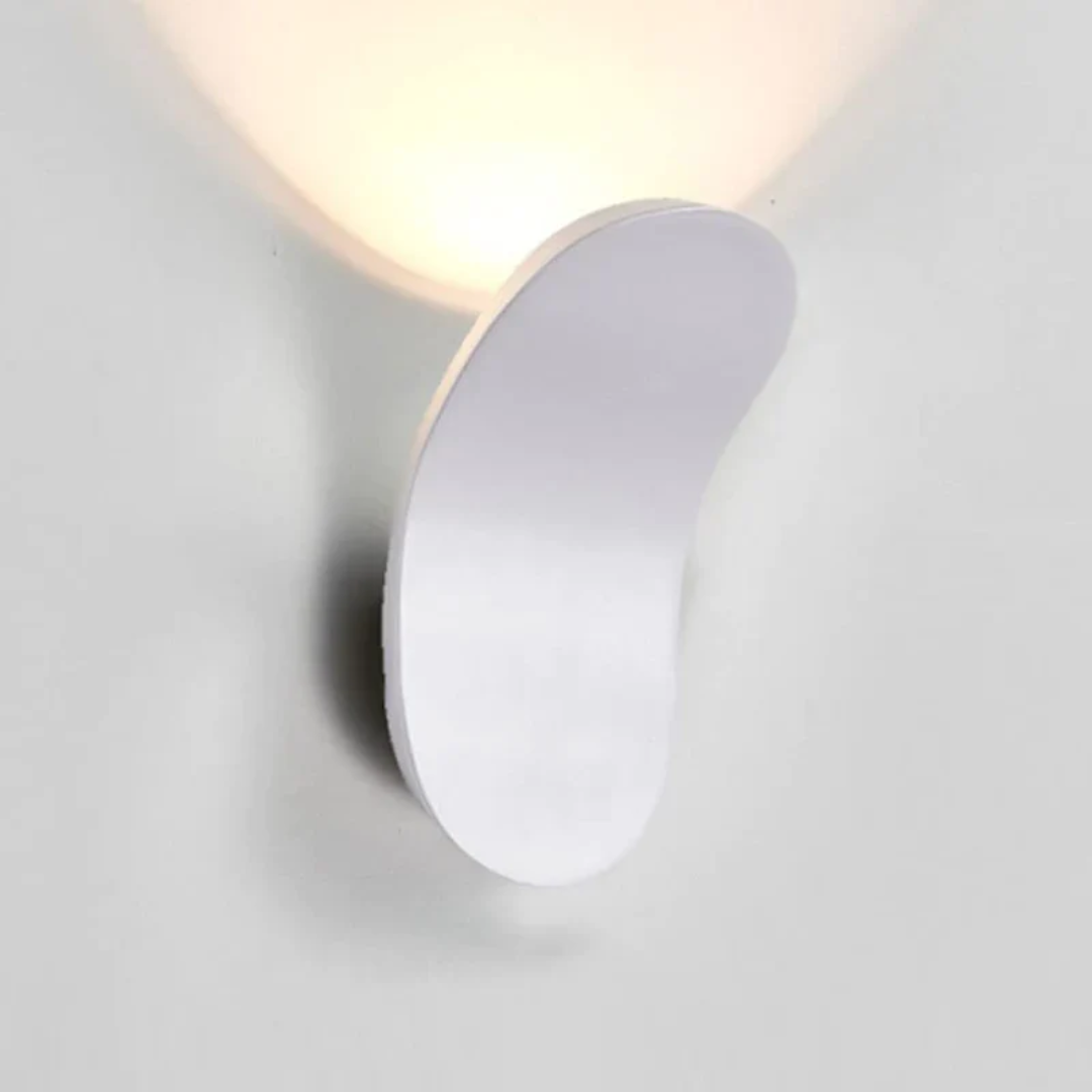 Zakrzywiona Skandynawska Lampa Ścienna