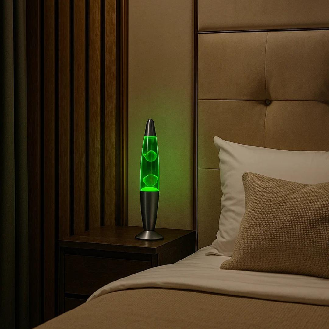 Retro Lampa LED Lava Z Zmieniającymi Się Kolorami