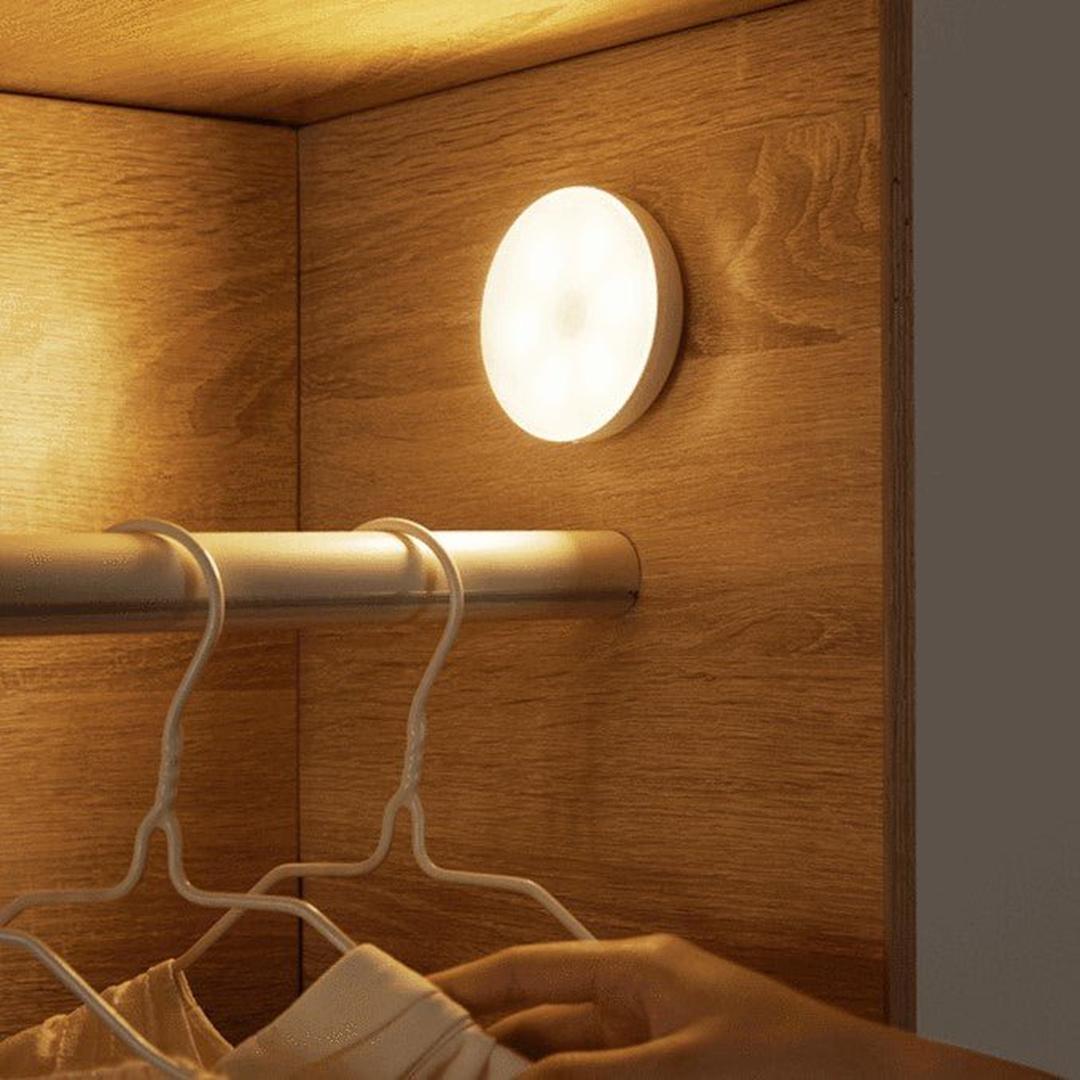 Okrągła Lampa Ścienna LED Z Czujnikiem Ruchu