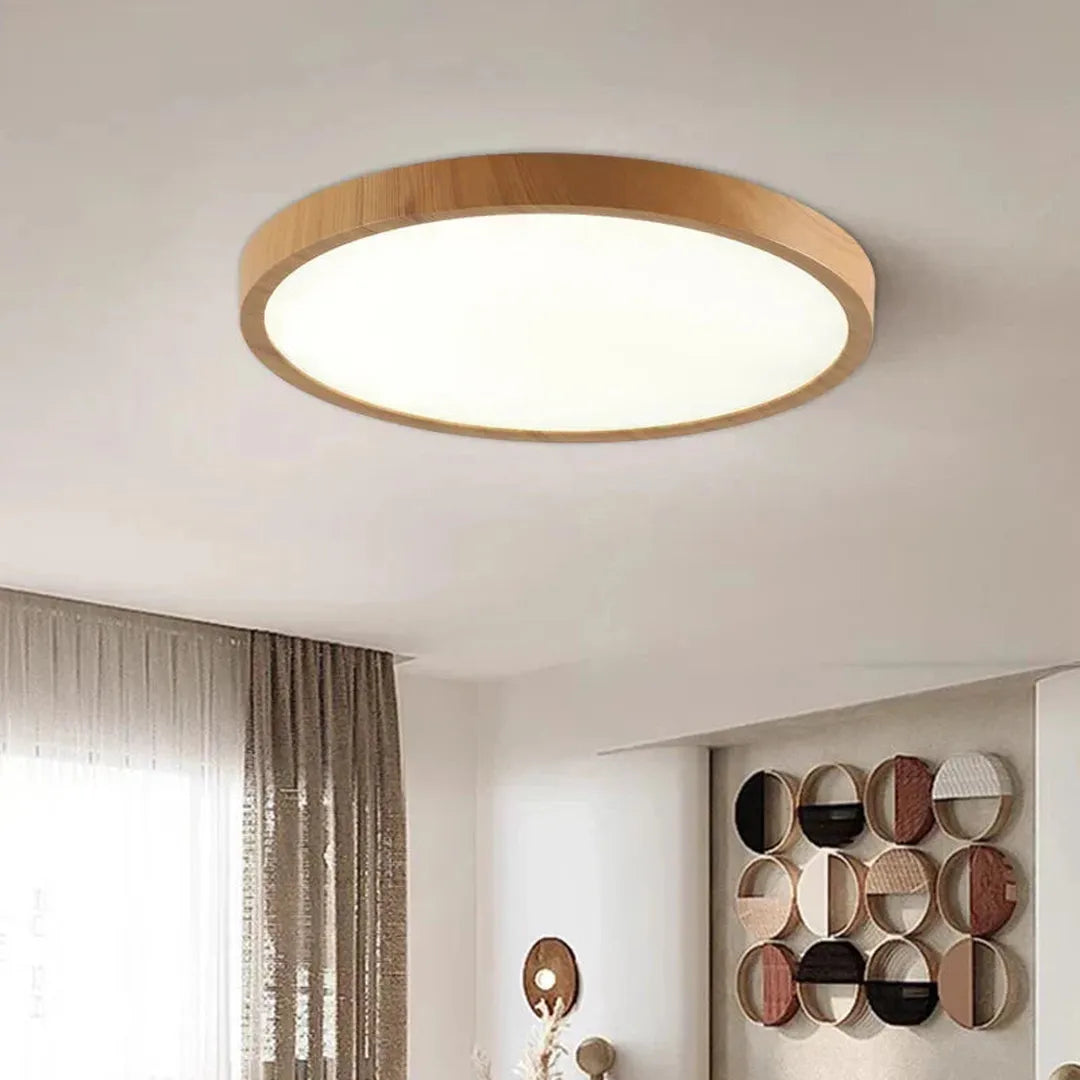 Okrągła Ultra Cienka Lampa Sufitowa LED