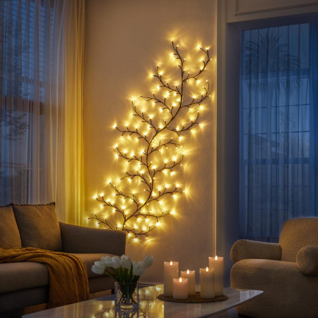 Ścienna Lampa LED W Kształcie Gałęzi