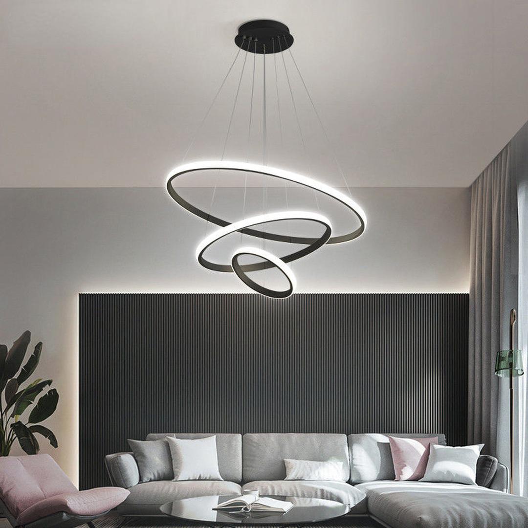 Nowoczesna Lampa Wisząca LED W Kształcie Pierścienia