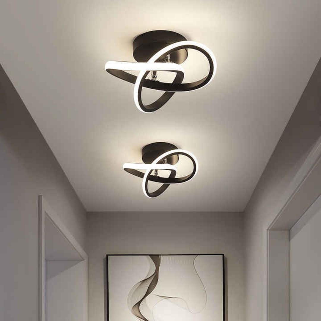 Nowoczesna Lampa Sufitowa LED W Kształcie Pierścienia