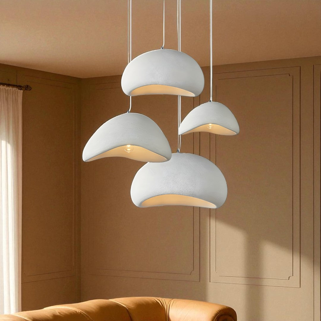 Japońska Półprzezroczysta Lampa Wisząca Cocoon