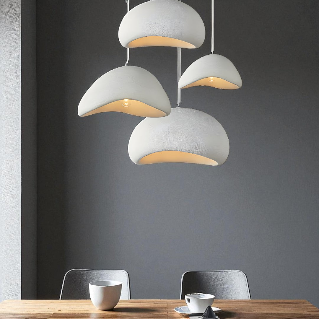 Japońska Półprzezroczysta Lampa Wisząca Cocoon