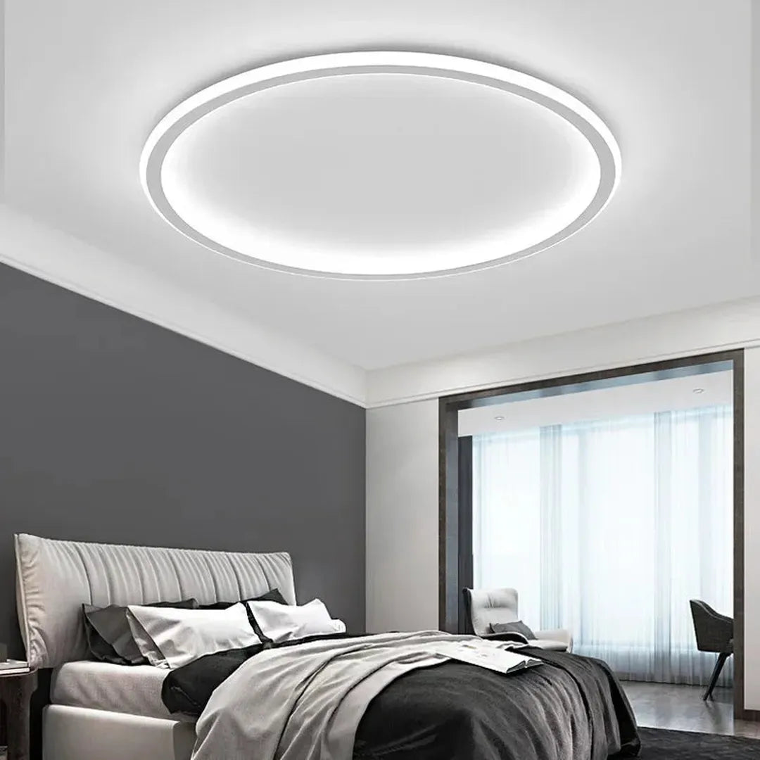 Skandynawska Okrągła Lampa Sufitowa LED