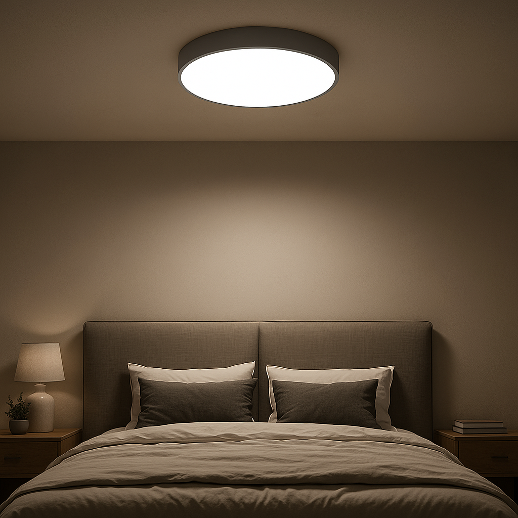 Lampa sufitowa LED okrągła styl