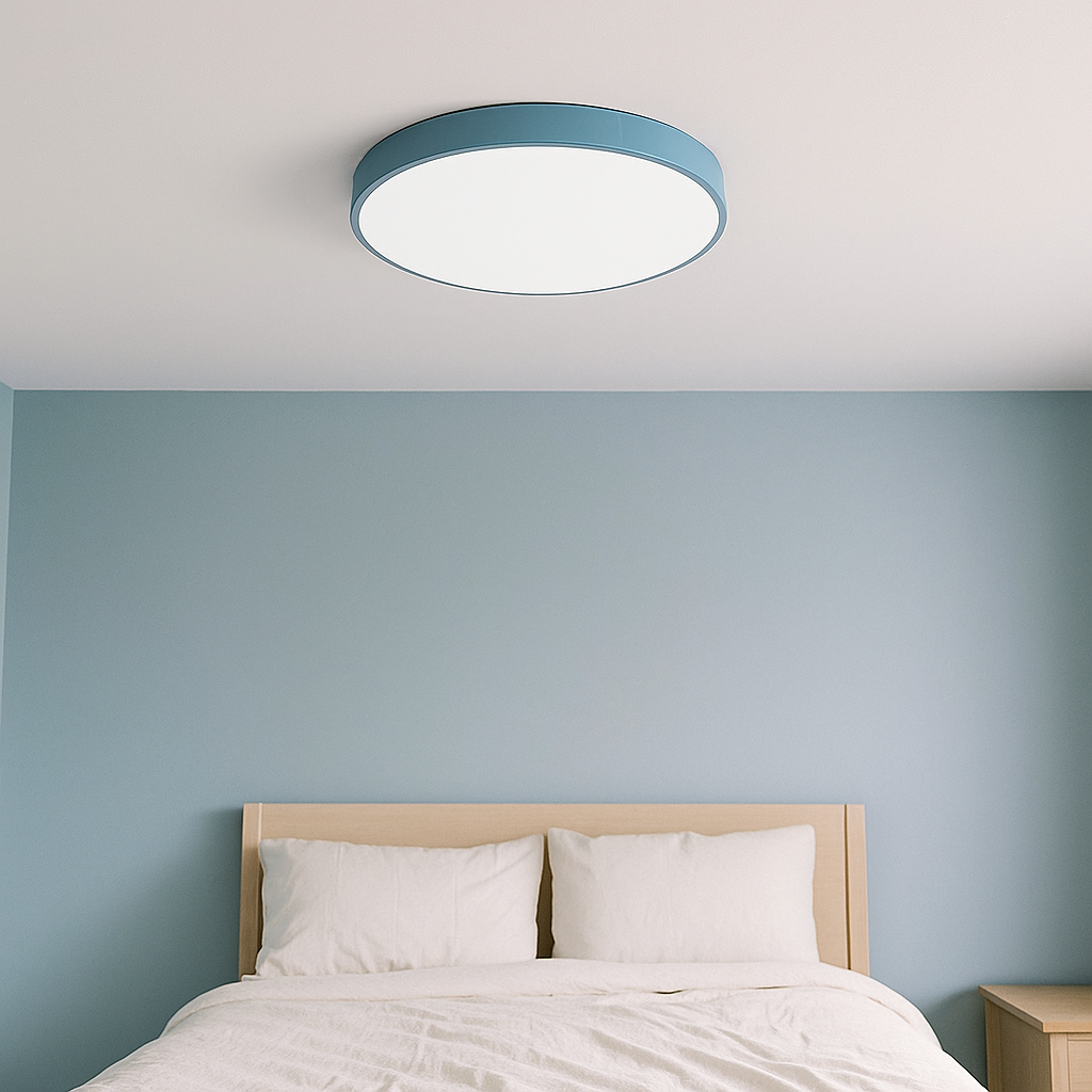 Lampa sufitowa LED okrągła styl