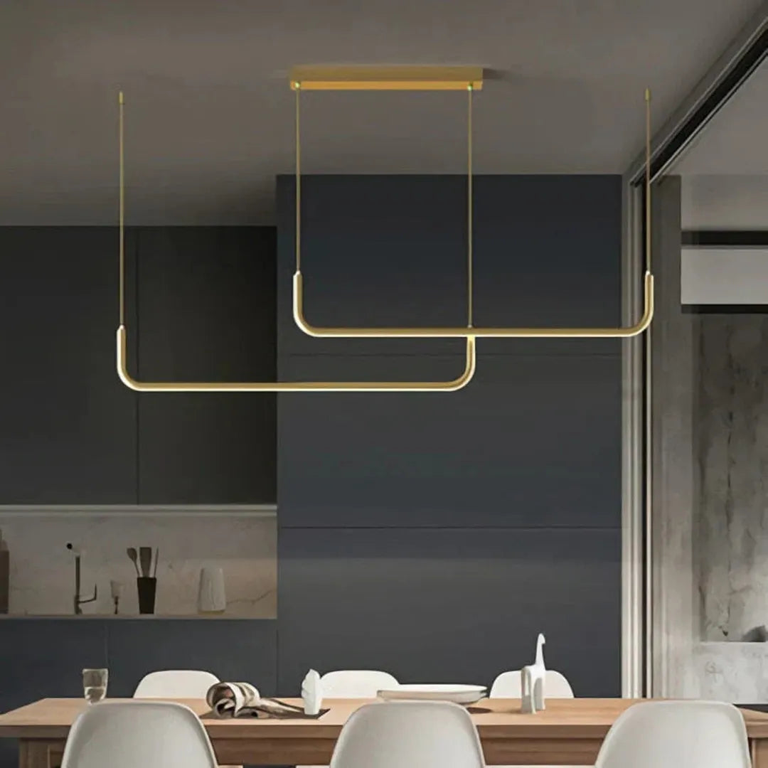 Minimalistyczna Liniowa Lampa Wisząca LED
