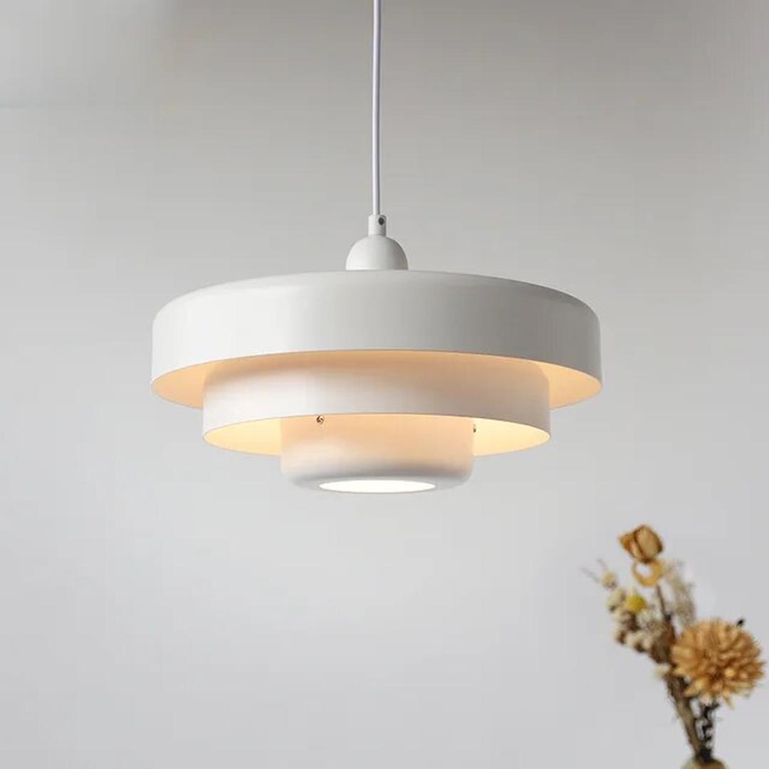 Włoska Metalowa Lampa Wisząca