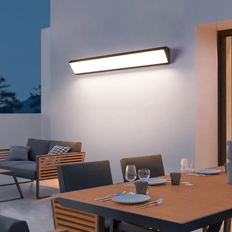 Zewnętrzna Wodoodporna Lampa Ścienna LED