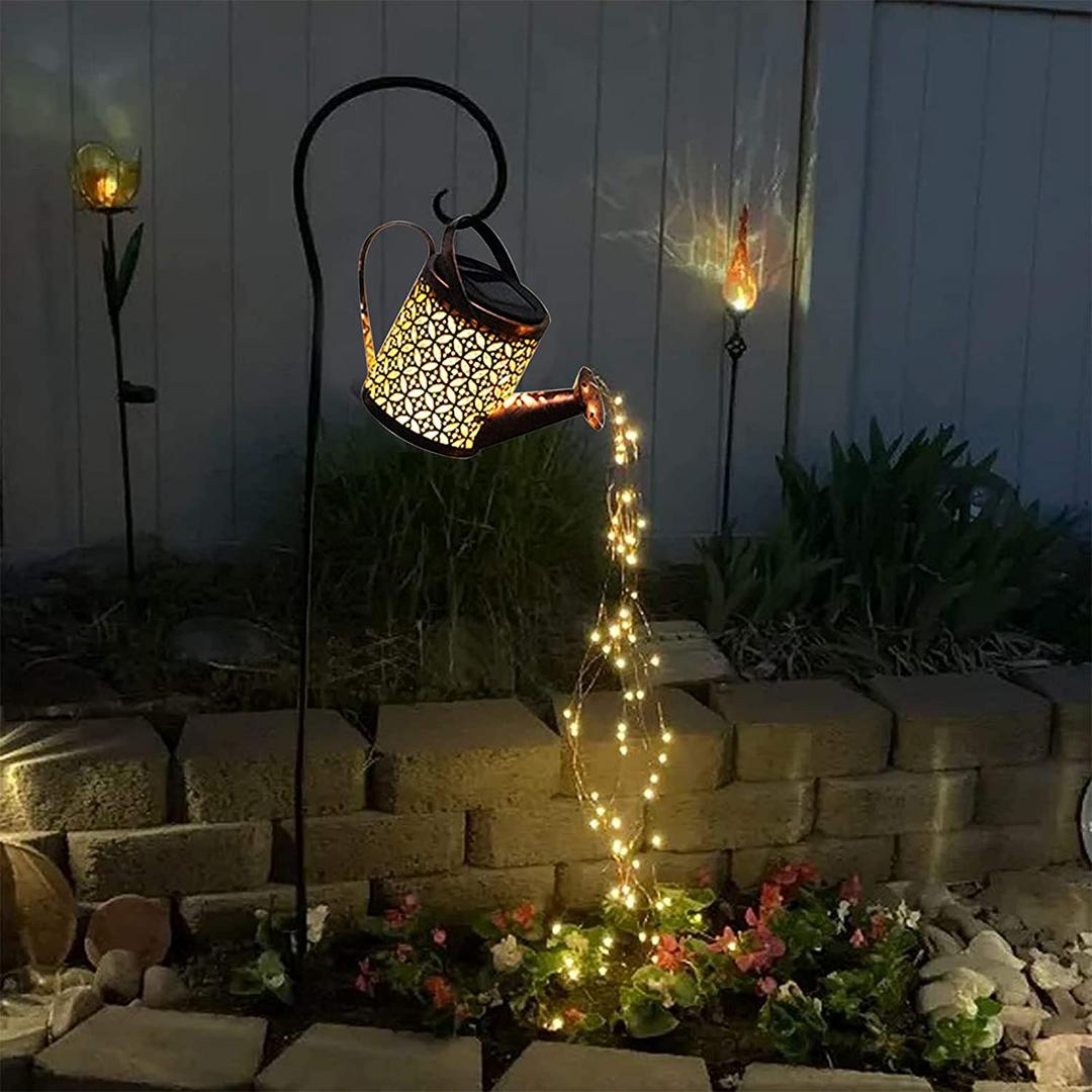 Zewnętrzna Solarna Lampa Ogrodowa Konewka