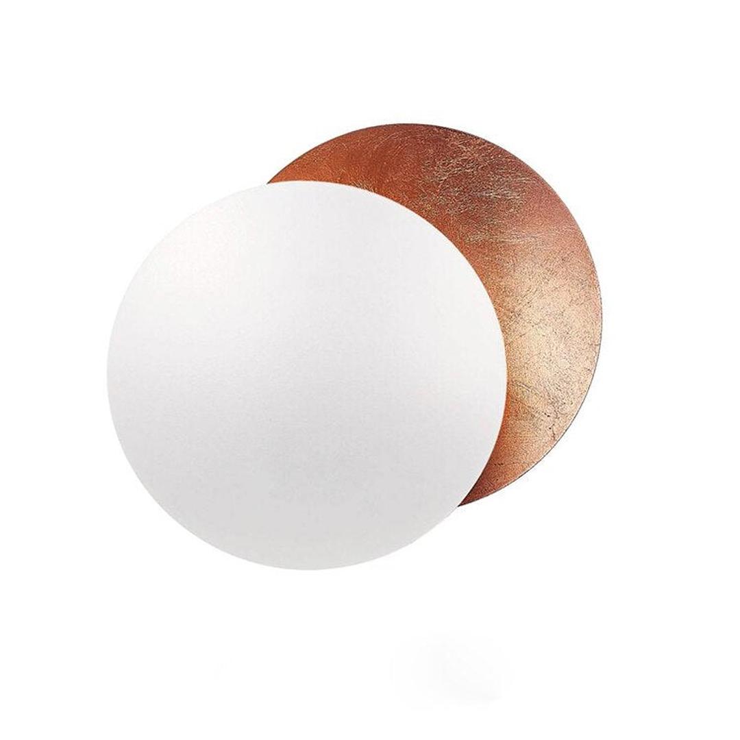 Zewnętrzna Okrągła Solarna Lampa Ścienna LED