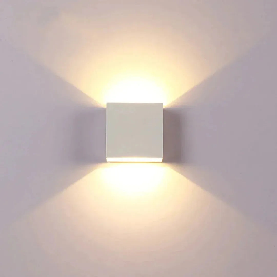 Bezprzewodowa Kostkowa Lampa Ścienna LED