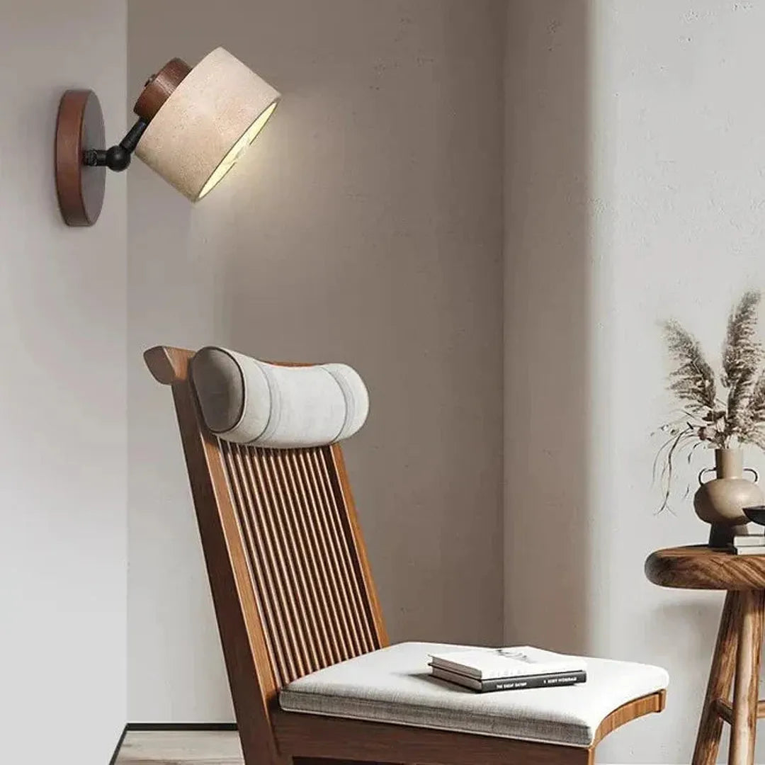 Regulowana Betonowa Lampa Ścienna LED