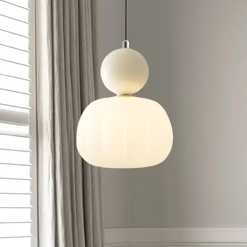 Lampa Wisząca Art Deco Ze Szkła I Złota