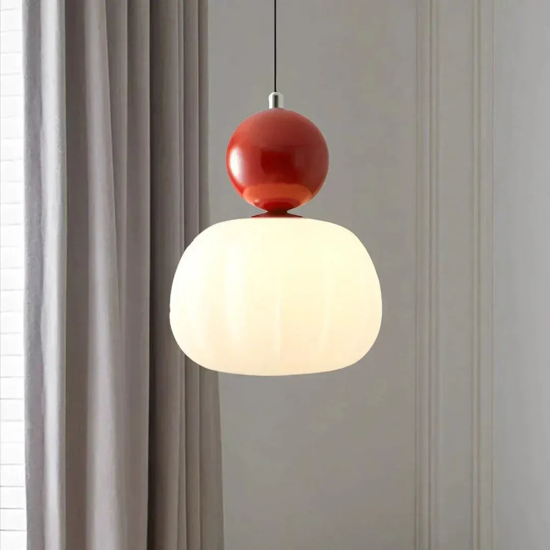 Nowoczesna Okrągła Kolorowa Lampa Wisząca