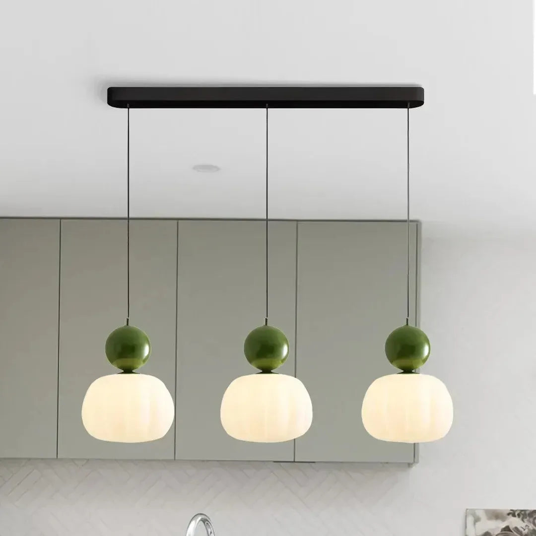 Nowoczesna Okrągła Kolorowa Lampa Wisząca