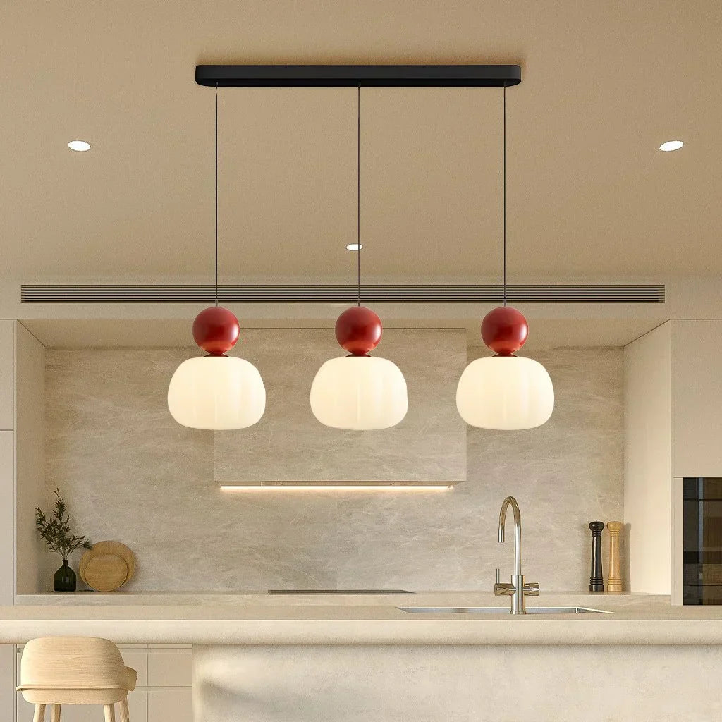 Lampa Wisząca Art Deco Ze Szkła I Złota