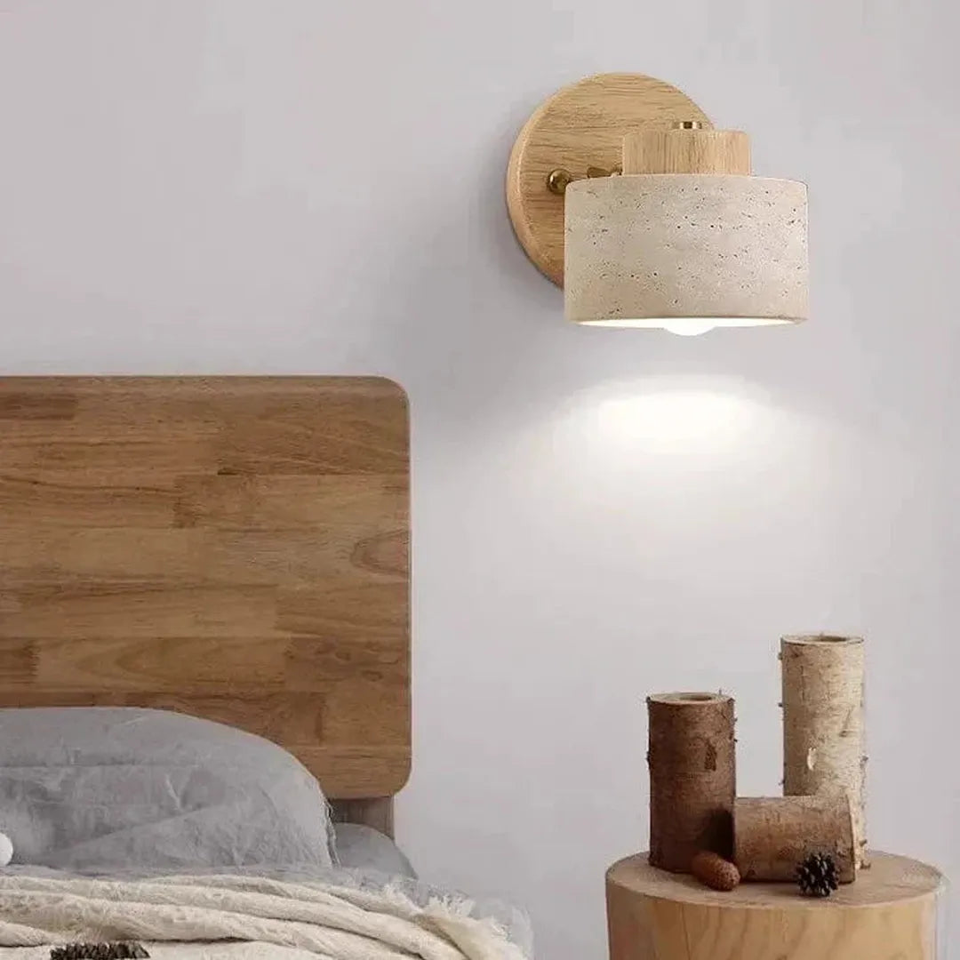 Regulowana Betonowa Lampa Ścienna LED