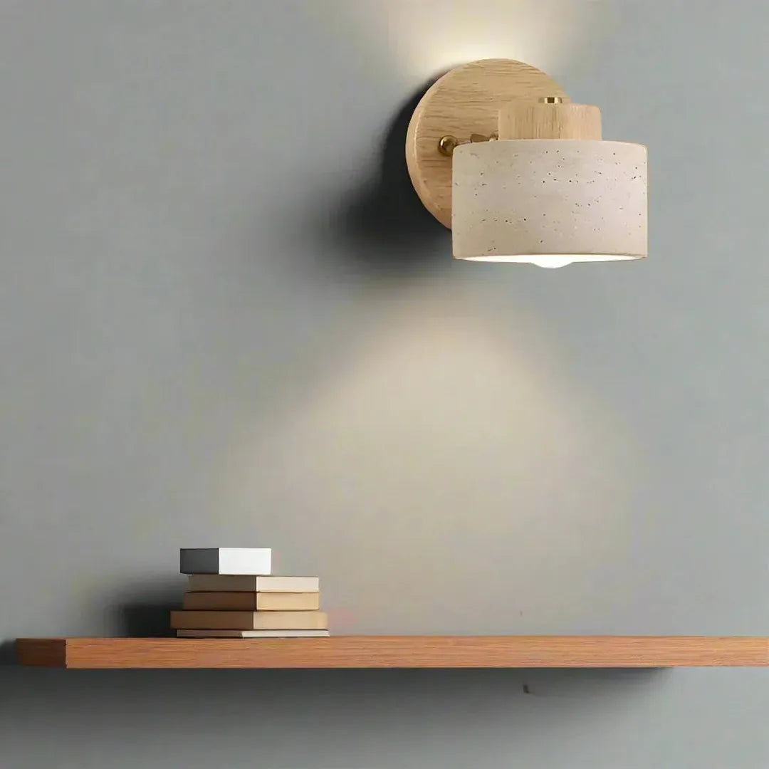 Regulowana Betonowa Lampa Ścienna LED