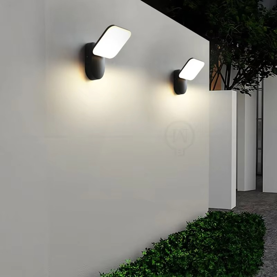 Zewnętrzna Lampa Ścienna LED Z Czujnikiem Ruchu