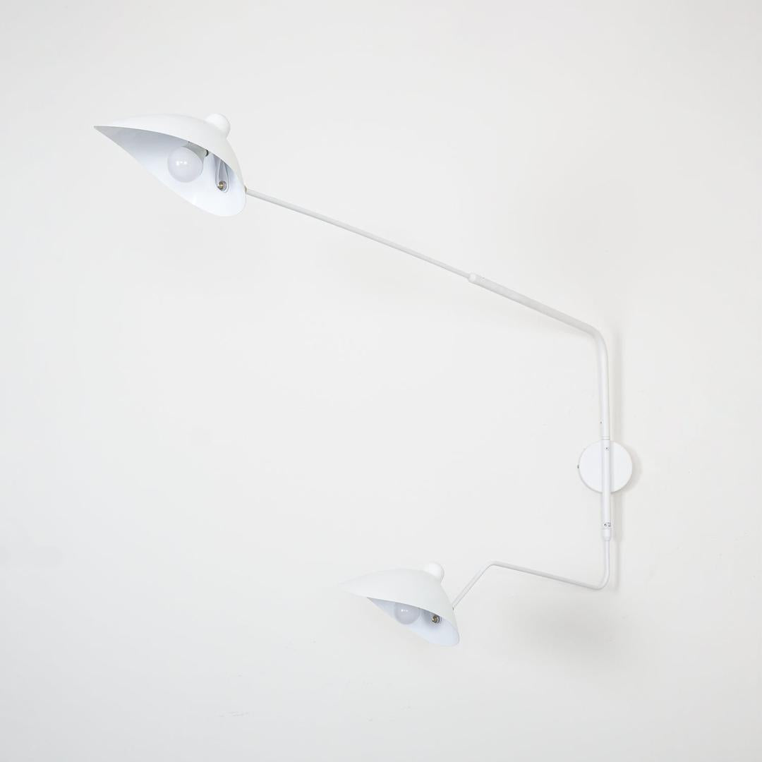 Nowoczesna Regulowana Metalowa Lampa Ścienna
