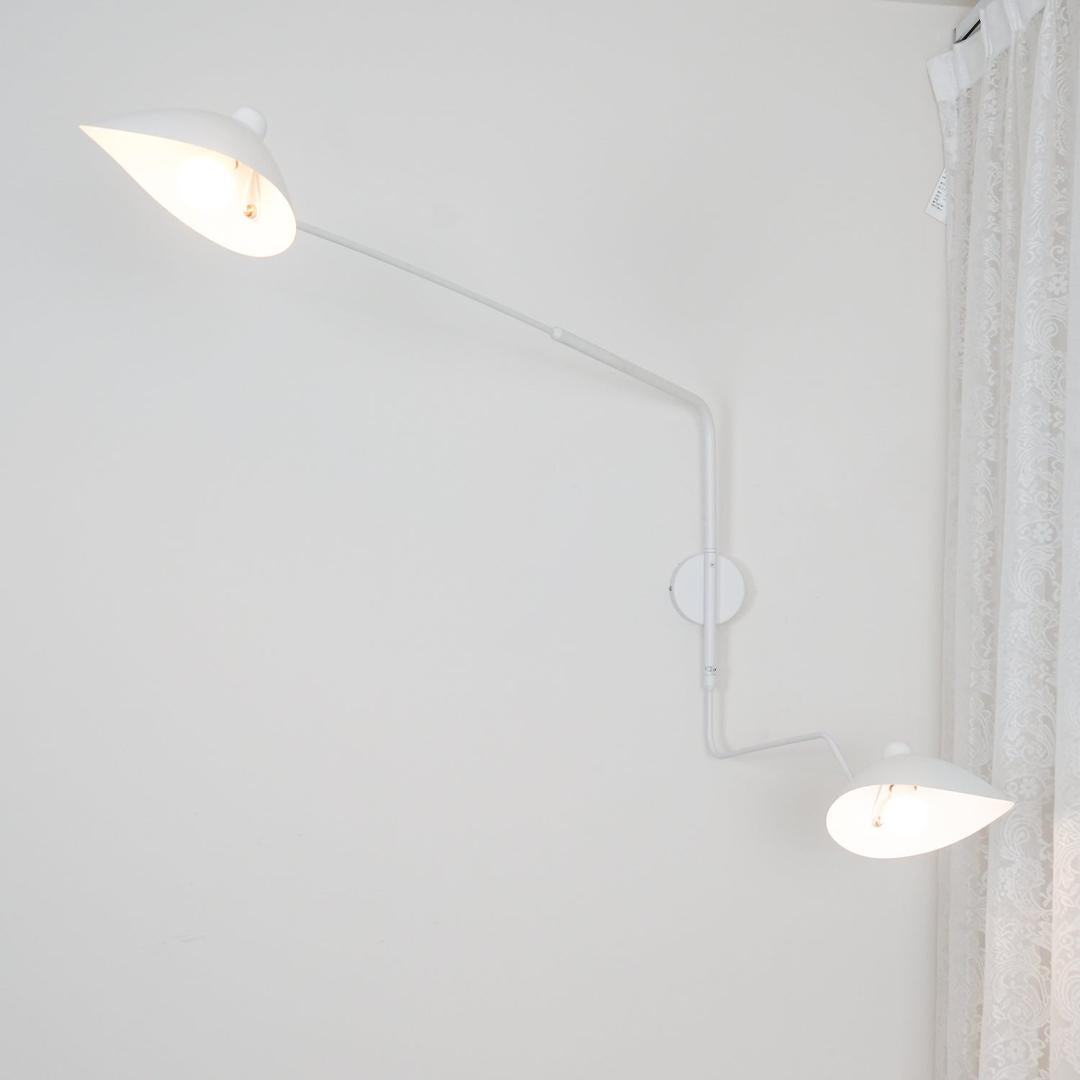 Nowoczesna Regulowana Metalowa Lampa Ścienna