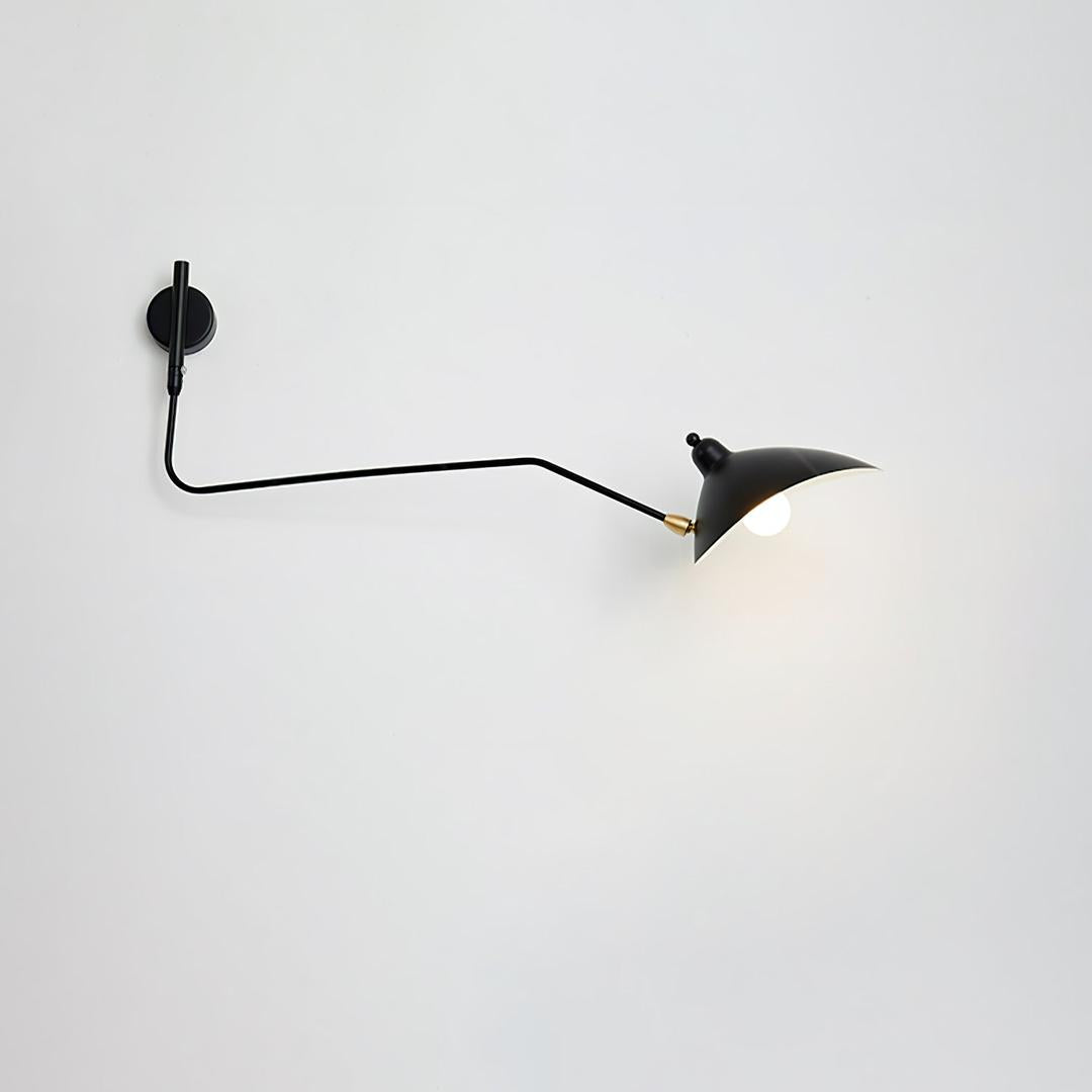 Nowoczesna Regulowana Metalowa Lampa Ścienna