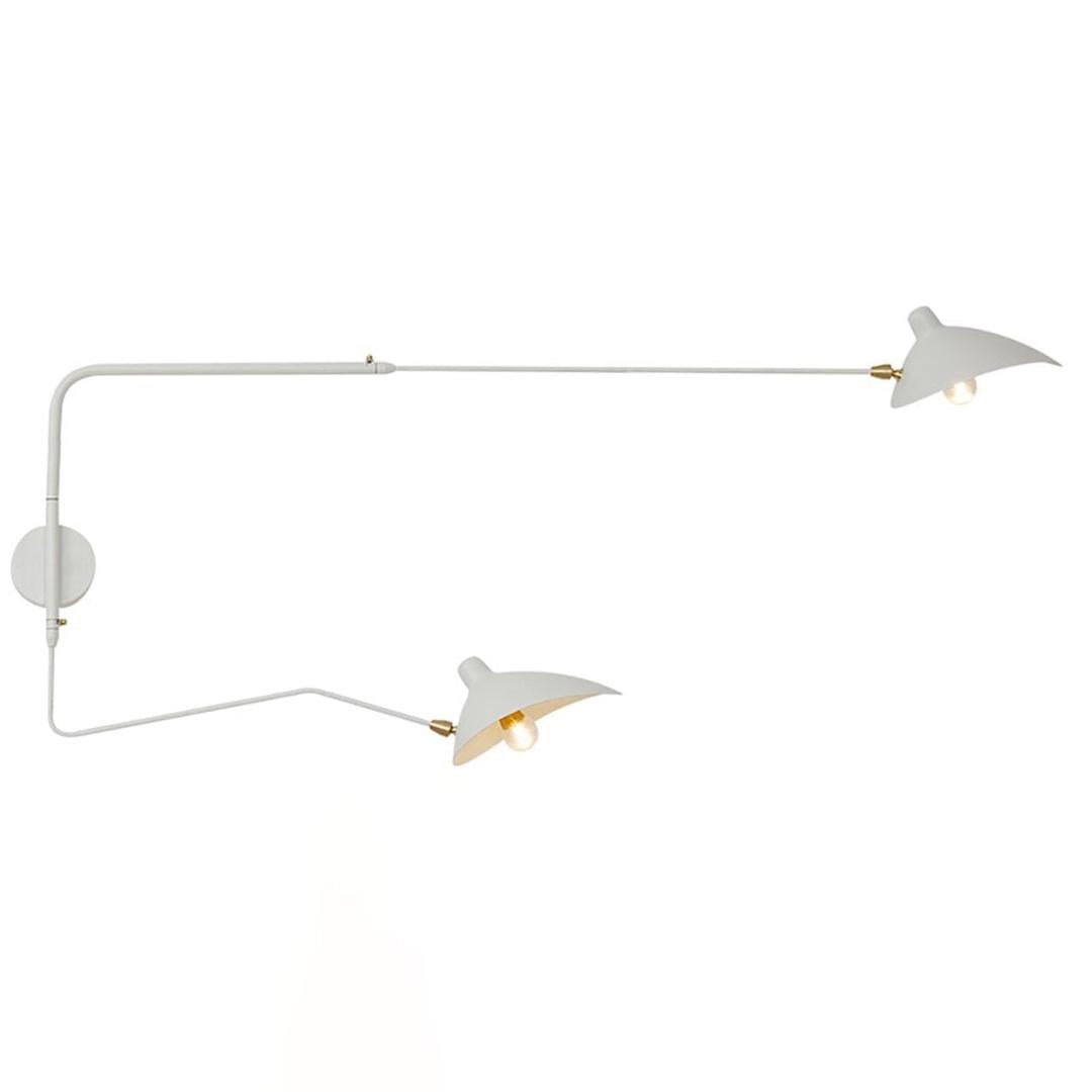 Nowoczesna Regulowana Metalowa Lampa Ścienna