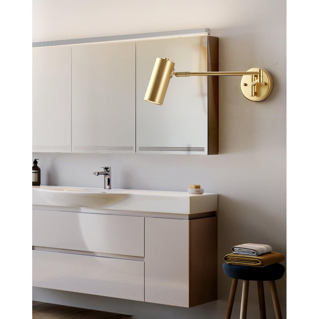 Regulowana Metalowa Lampa Ścienna