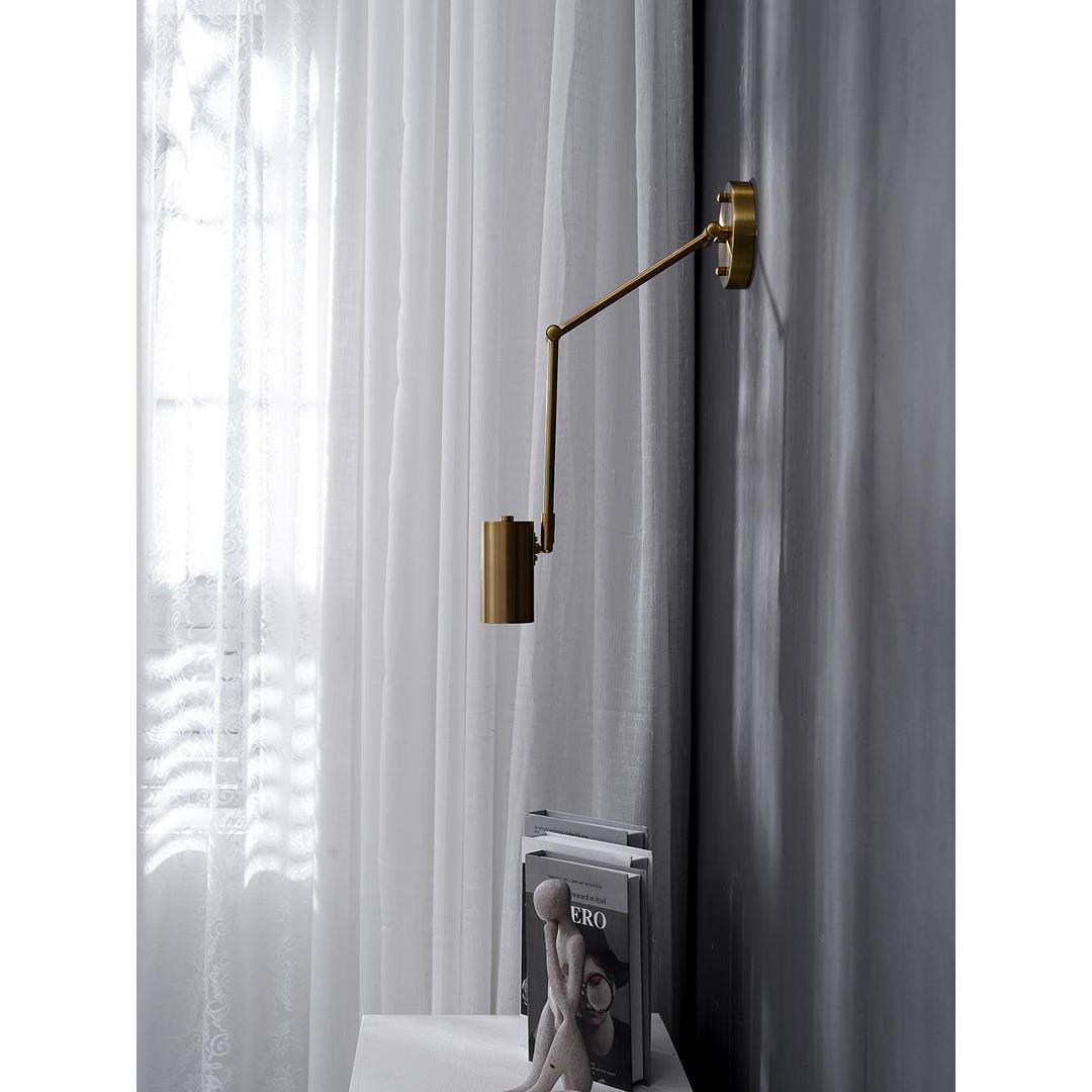 Regulowana Metalowa Lampa Ścienna