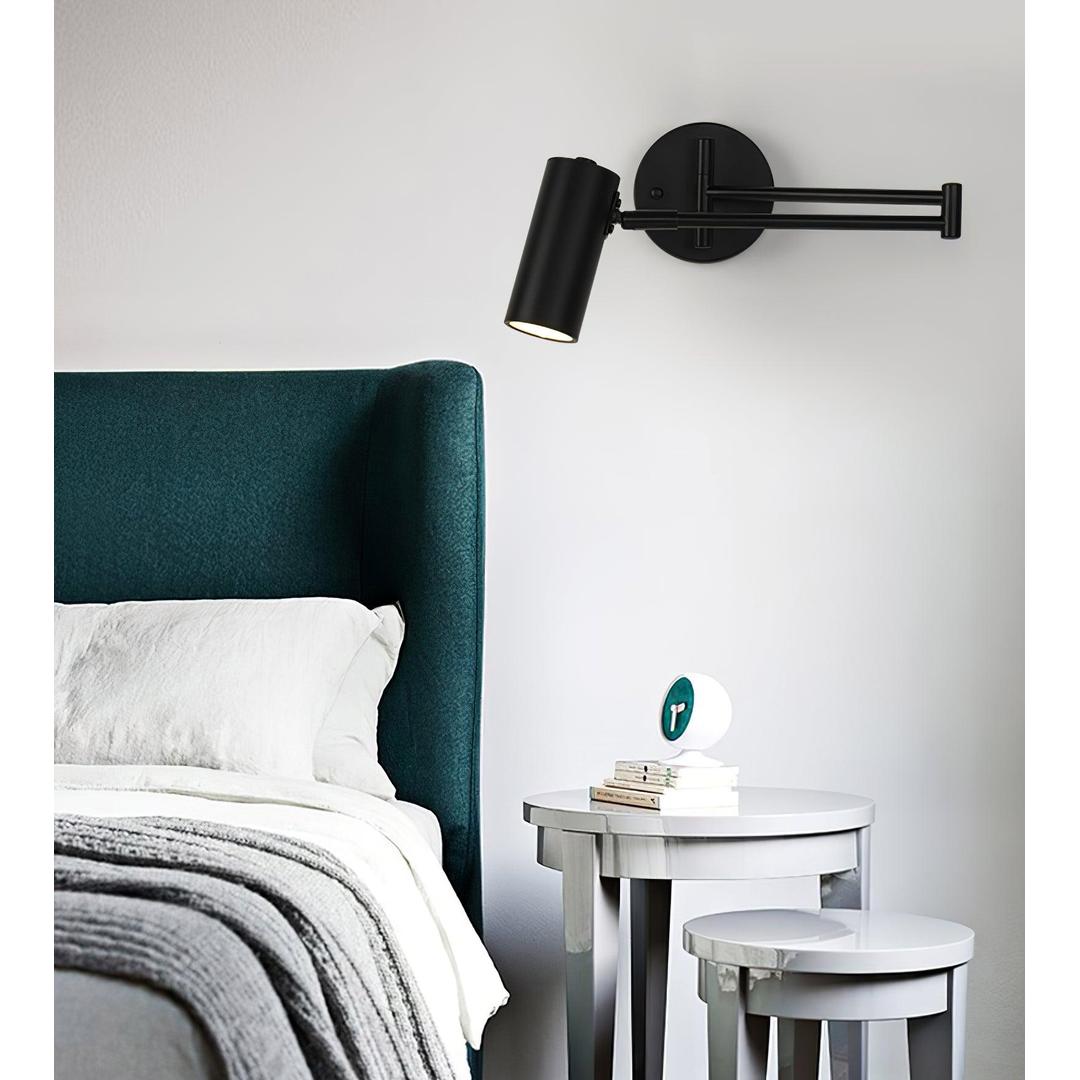 Regulowana Metalowa Lampa Ścienna