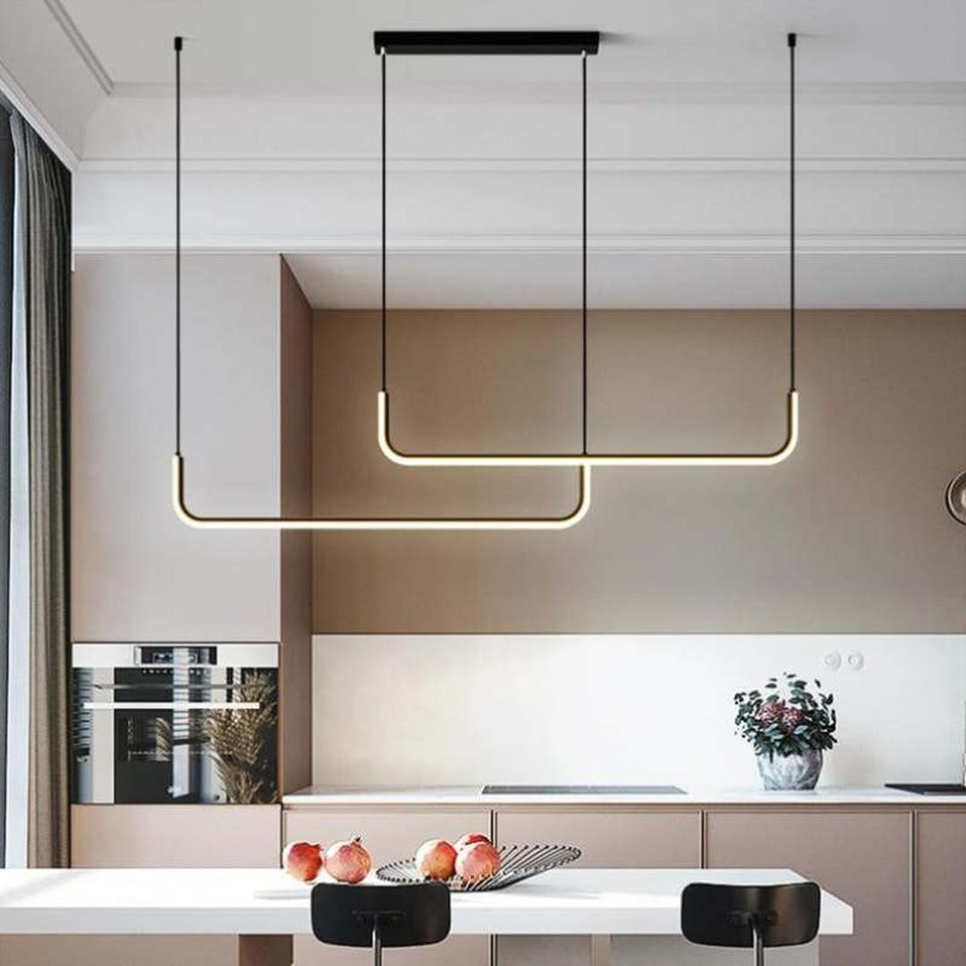 Minimalistyczna Liniowa Lampa Wisząca LED