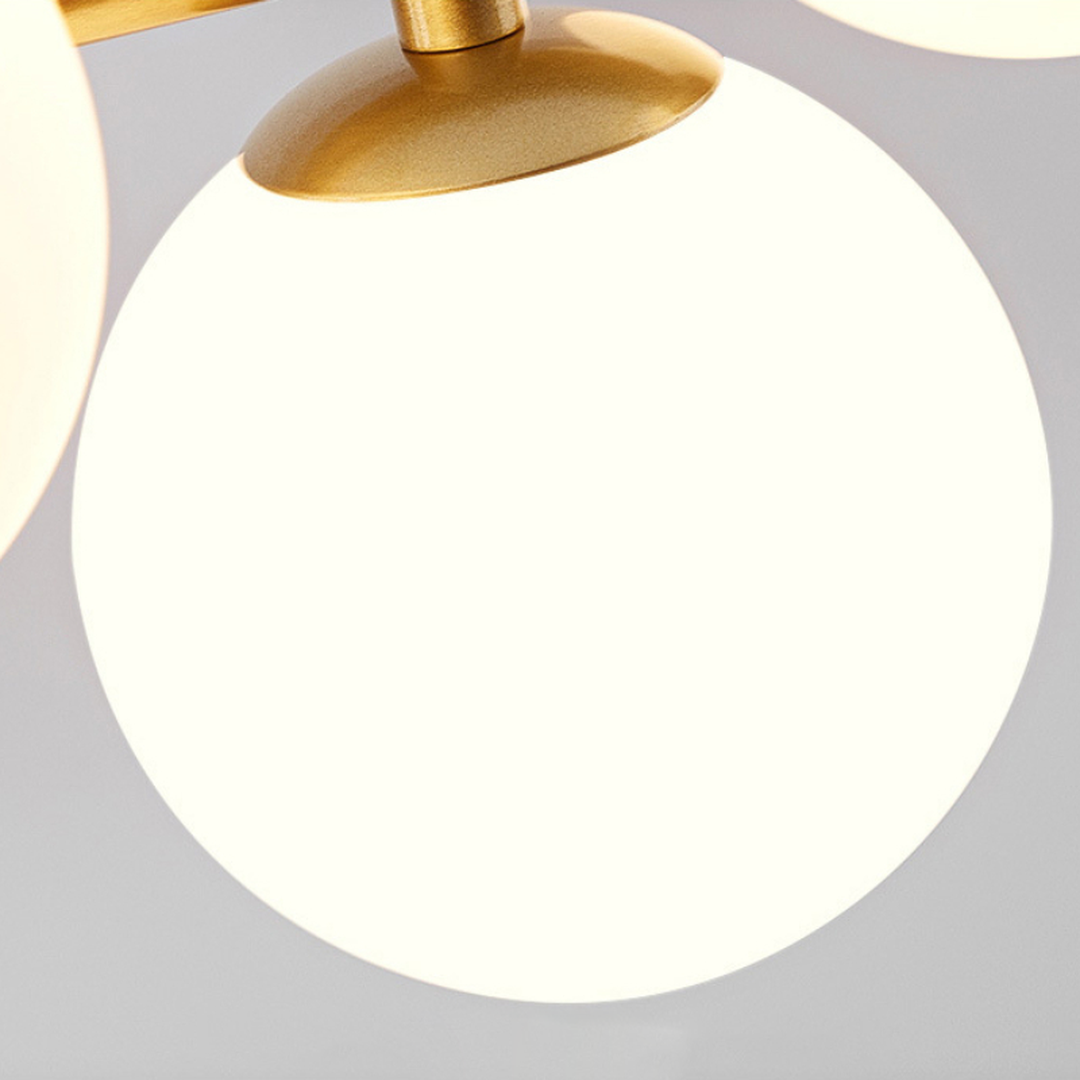 Nowoczesna Szklana Liniowa Lampa Wisząca